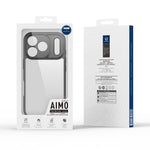 DUX DUCIS for iPhone 17 Pro / iPhone 18 Pro Aimo Series PC + TPU Clear Back Phone Cover (REACH Certification)
