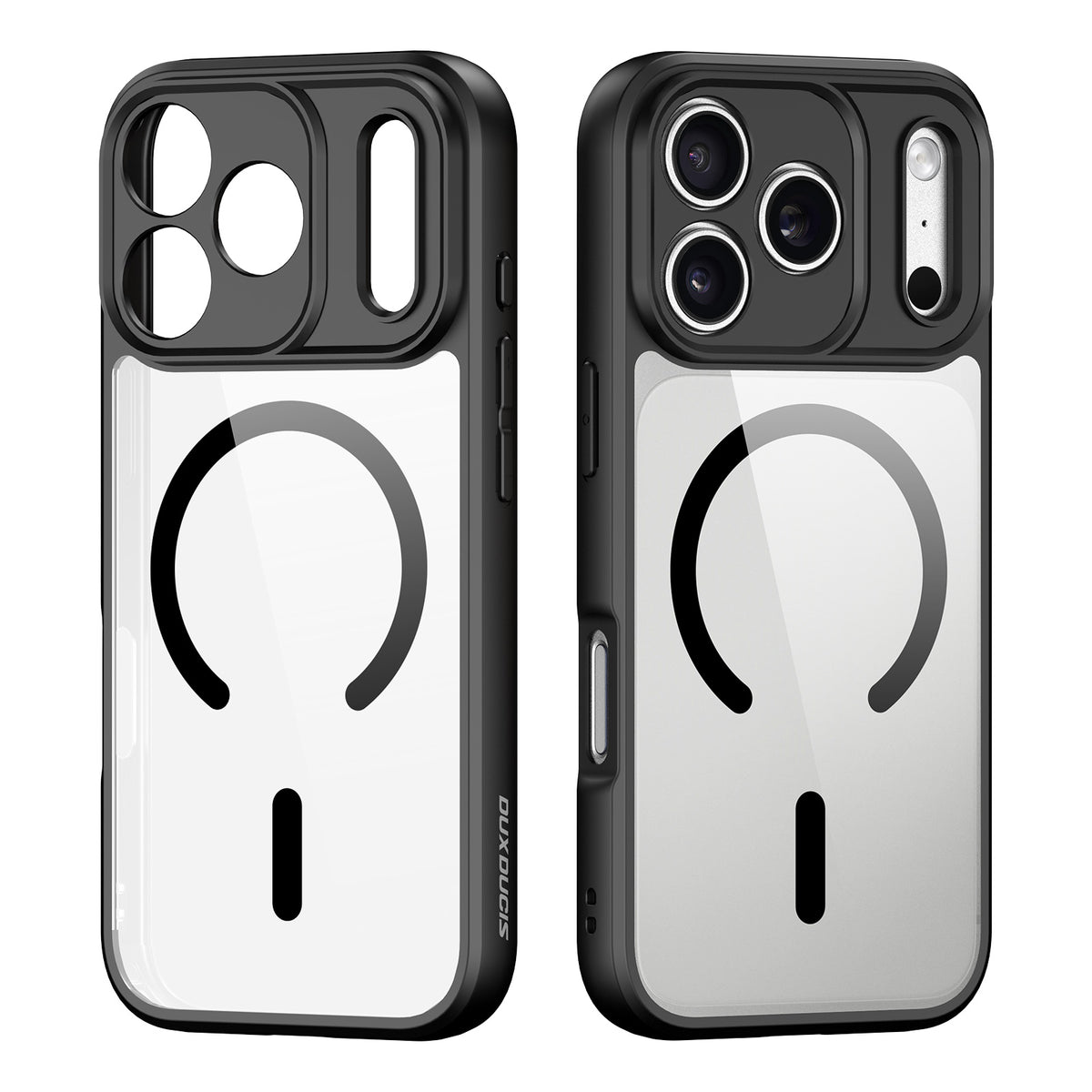 DUX DUCIS for iPhone 17 Pro Max / iPhone 18 Pro Max Aimo Series Magnetic Case PC + TPU Clear Back Phone Cover (REACH Certification)