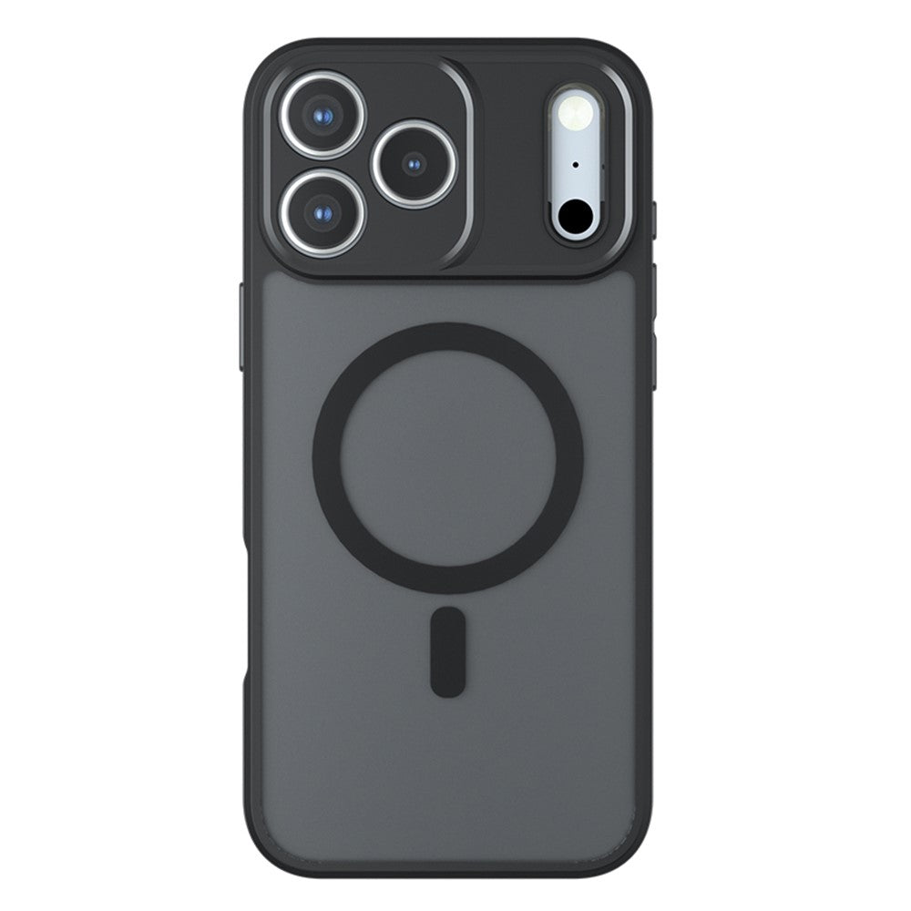 For iPhone 18 Pro / 17 Pro Magnetic Case TPU + PC Matte Skin Touch Phone Cover