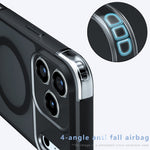 For iPhone 18 Pro / 17 Pro Magnetic Case TPU + PC Matte Skin Touch Phone Cover