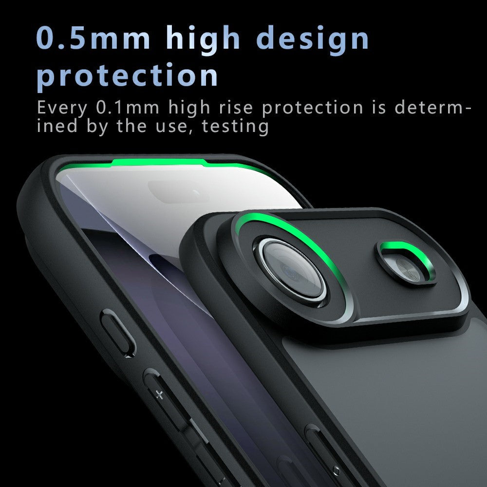 For iPhone 18 Pro Max / 17 Pro Max Case TPU + PC Shockproof Phone Cover