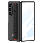 GKK For Samsung Galaxy Z Fold8 Ultra Case Wristband Foldable PC Phone Cover with Front Screen Protector