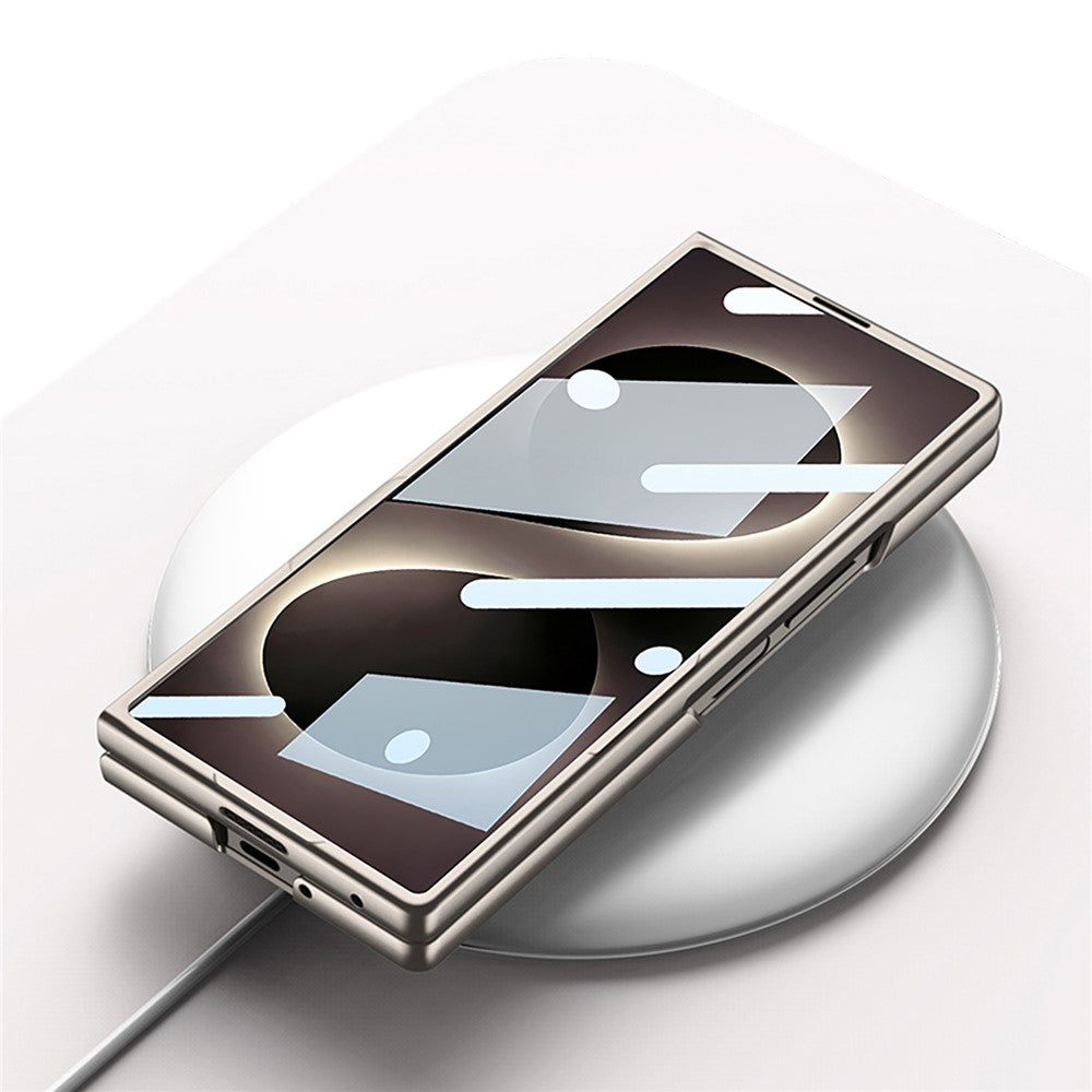 GKK For Samsung Galaxy Z Fold8 Ultra Case Wristband Foldable PC Phone Cover with Front Screen Protector