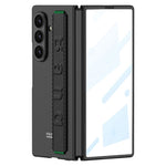 GKK For Samsung Galaxy Z Fold8 Ultra Case Wristband Foldable PC Phone Cover with Front Screen Protector