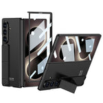 GKK til Samsung Galaxy Z Fold8 Ultra Etui med Støttefod PC + Hærdet Glas Telefonbagcover