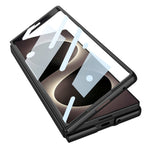 GKK til Samsung Galaxy Z Fold8 Ultra Etui med Støttefod PC + Hærdet Glas Telefonbagcover