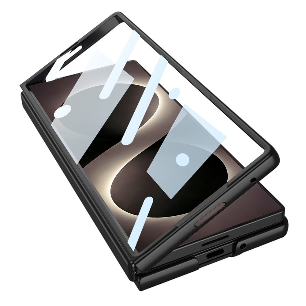 GKK til Samsung Galaxy Z Fold8 Ultra Etui med Støttefod PC + Hærdet Glas Telefonbagcover