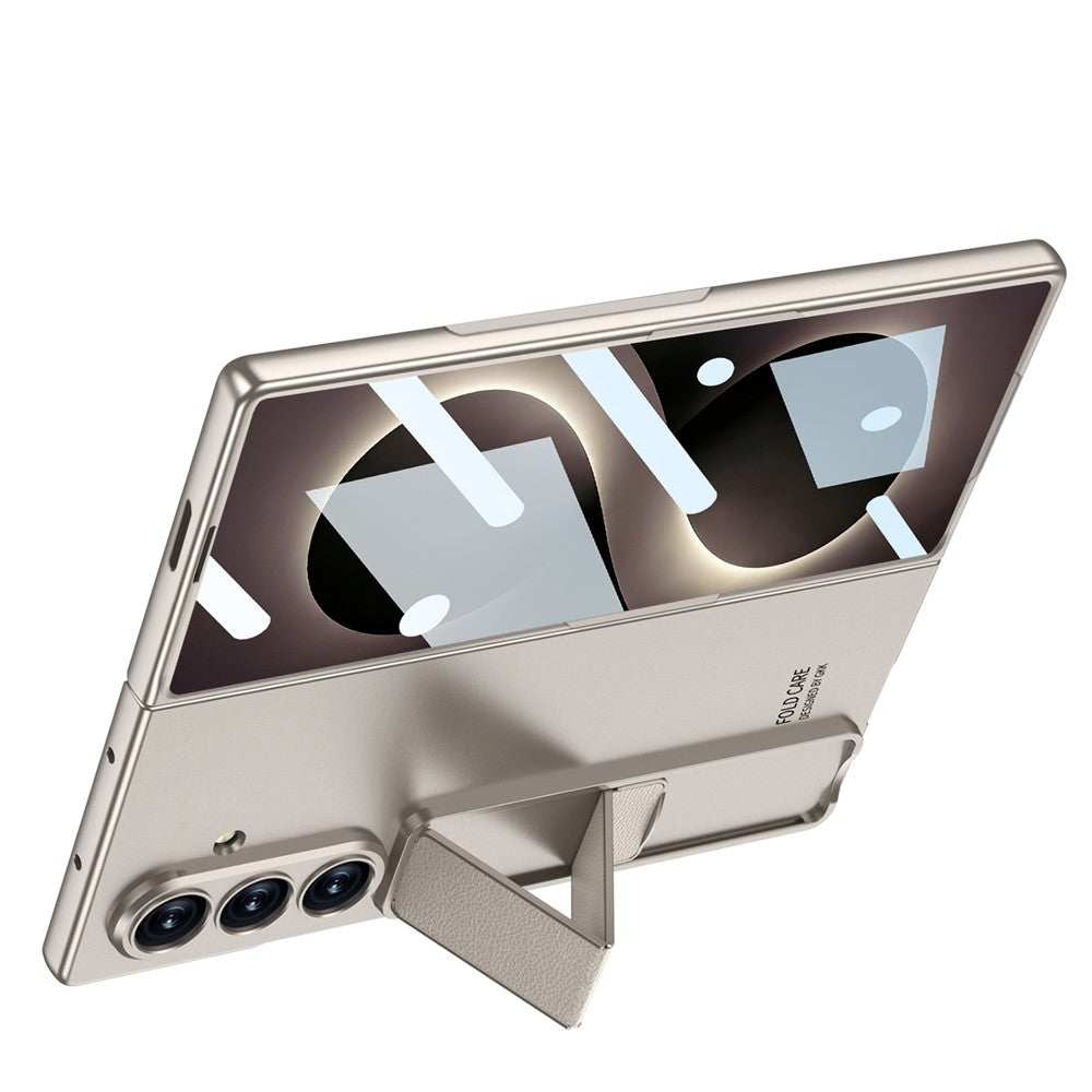 GKK til Samsung Galaxy Z Fold8 Ultra Etui med Støttefod PC + Hærdet Glas Telefonbagcover