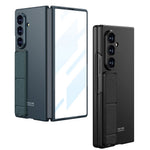 GKK til Samsung Galaxy Z Fold8 Ultra Etui med Støttefod PC + Hærdet Glas Telefonbagcover