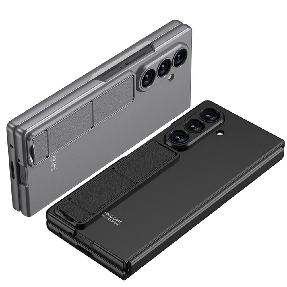GKK til Samsung Galaxy Z Fold8 Ultra Etui med Støttefod PC + Hærdet Glas Telefonbagcover