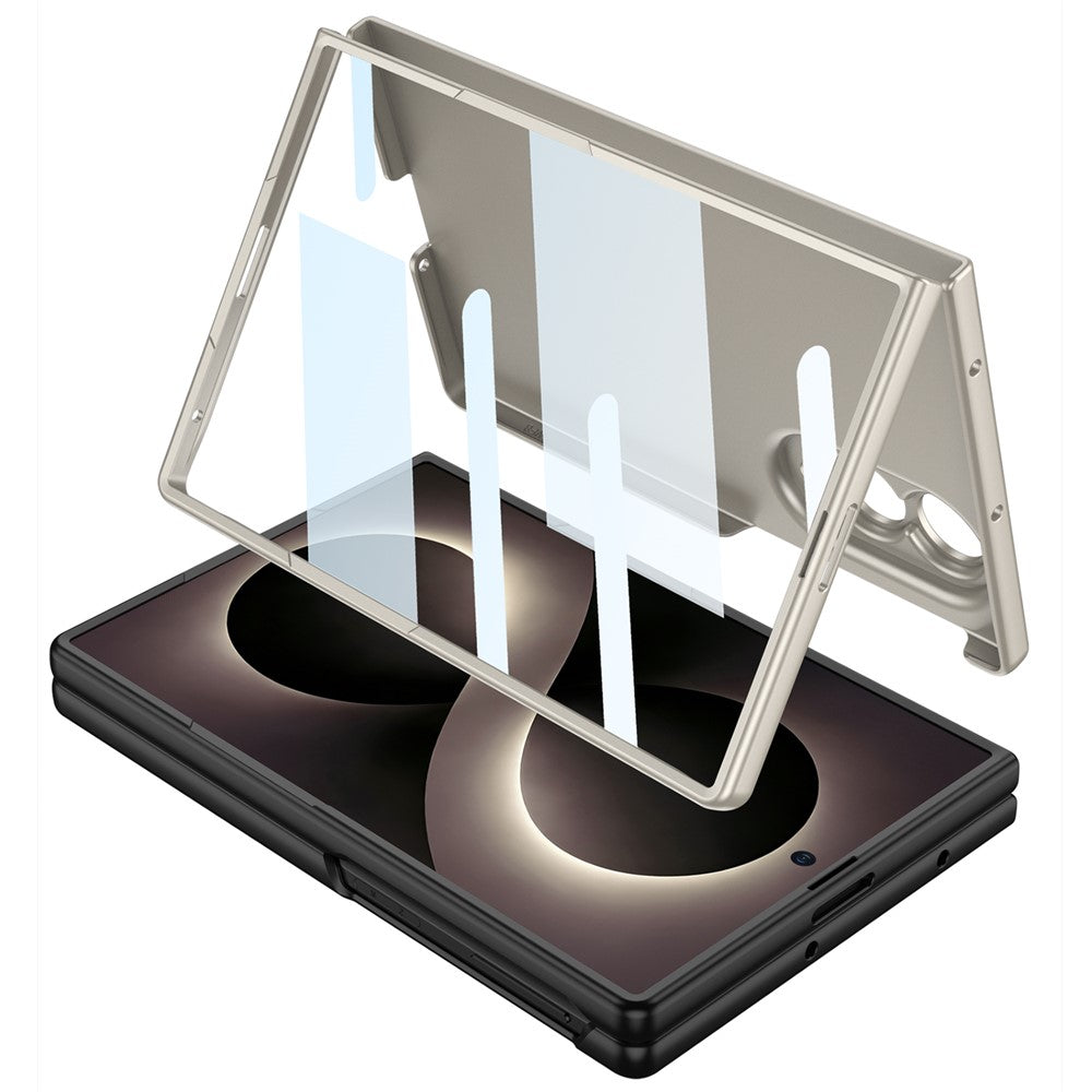 GKK til Samsung Galaxy Z Fold8 cover hårdt pc-telefoncover med skærmbeskyttelsesfilm af hærdet glas