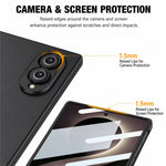 GKK til Samsung Galaxy Z Fold8 cover hårdt pc-telefoncover med skærmbeskyttelsesfilm af hærdet glas