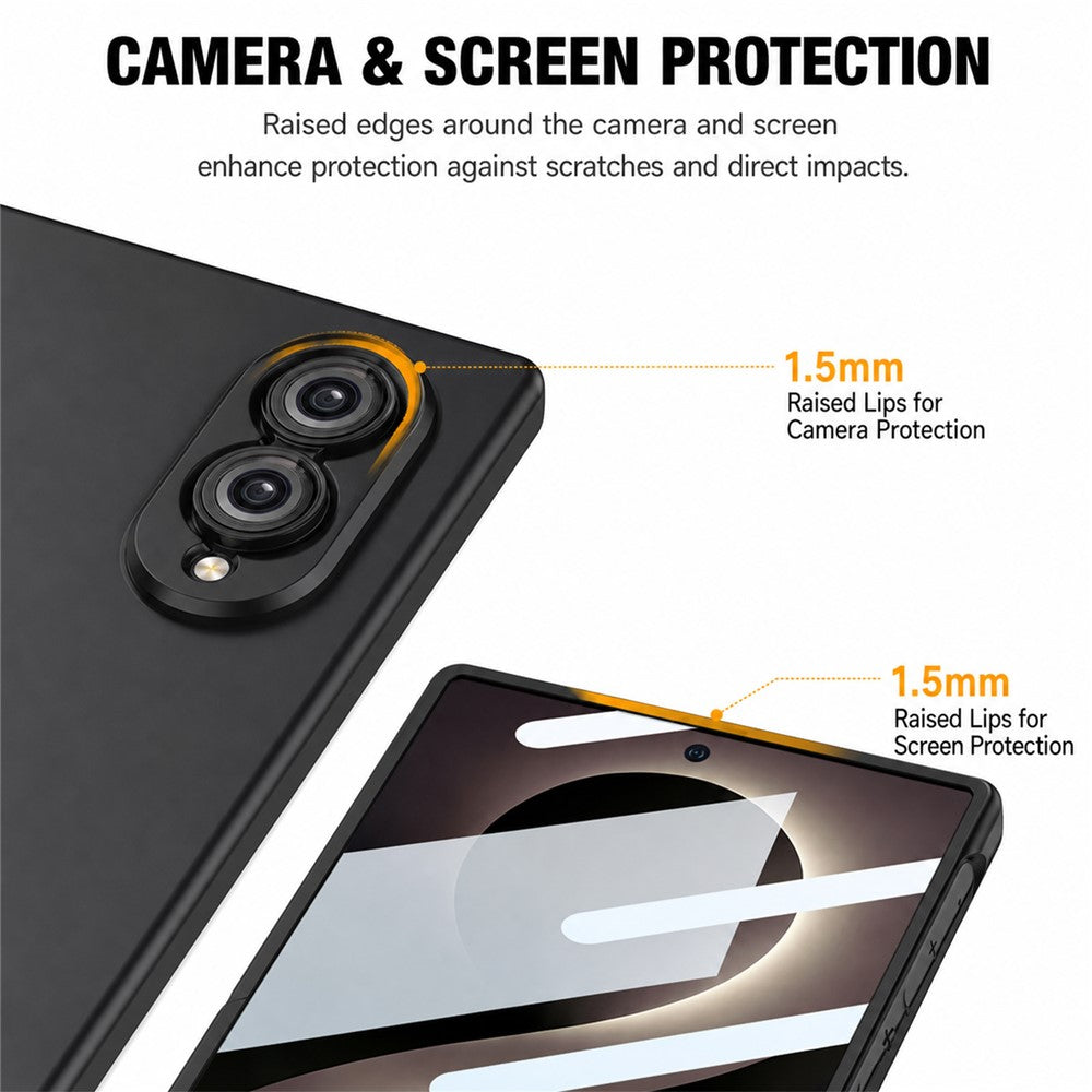 GKK til Samsung Galaxy Z Fold8 cover hårdt pc-telefoncover med skærmbeskyttelsesfilm af hærdet glas