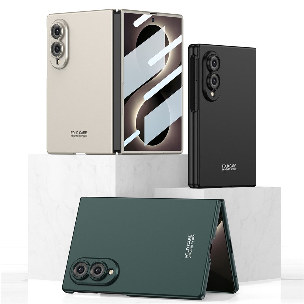 GKK til Samsung Galaxy Z Fold8 cover hårdt pc-telefoncover med skærmbeskyttelsesfilm af hærdet glas