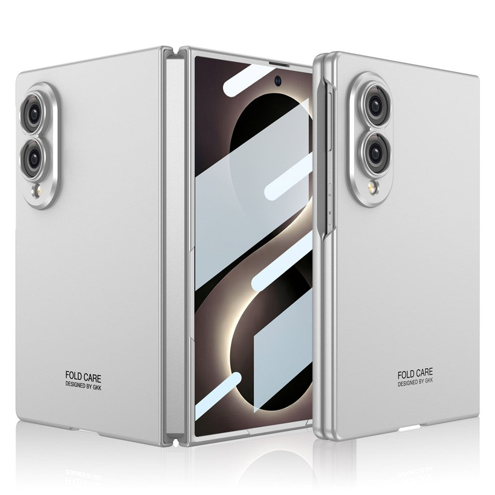 GKK til Samsung Galaxy Z Fold8 cover hårdt pc-telefoncover med skærmbeskyttelsesfilm af hærdet glas