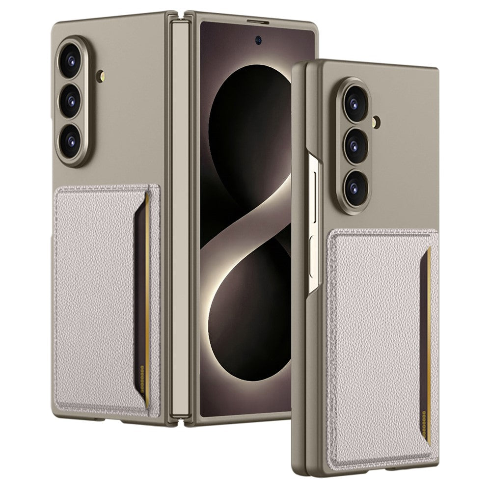 GKK For Samsung Galaxy Z Fold8 Ultra Case Hard PC Phone Cover with Slim Card Holder