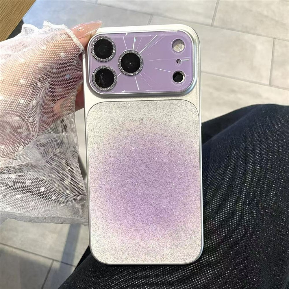 For iPhone 17 Pro Case Aurora Gradient PC + TPU Shockproof Phone Cover