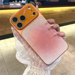 For iPhone 17 Pro Case Aurora Gradient PC + TPU Shockproof Phone Cover