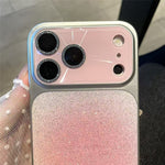 For iPhone 17 Pro Case Aurora Gradient PC + TPU Shockproof Phone Cover