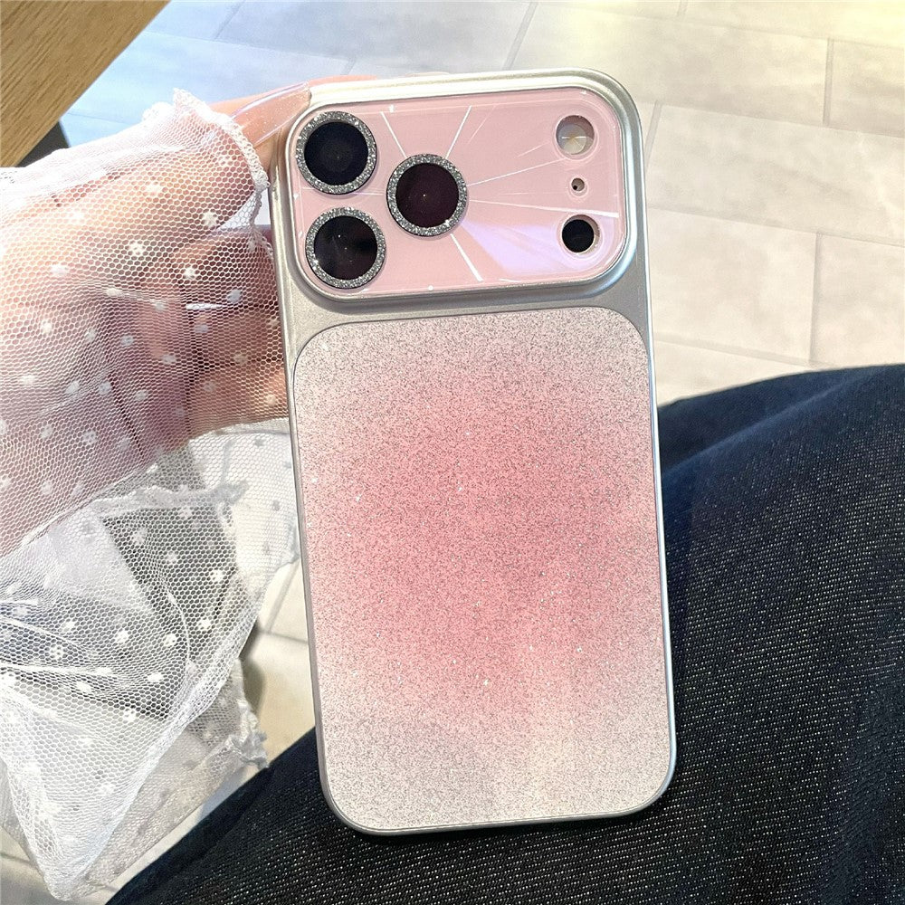 For iPhone 17 Pro Case Aurora Gradient PC + TPU Shockproof Phone Cover