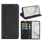 For Huawei nova 10 SE 4G Skin-touch Feeling PU Leather Shockproof Phone Case Stand Magnetic Auto-absorbed Flip Wallet Cover