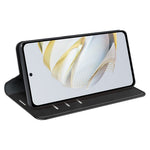For Huawei nova 10 SE 4G Skin-touch Feeling PU Leather Shockproof Phone Case Stand Magnetic Auto-absorbed Flip Wallet Cover
