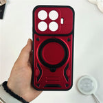 Xiaomi 17T Magnetiskt Skal Stötsäkert TPU + PC mobil Baksida med Stöd