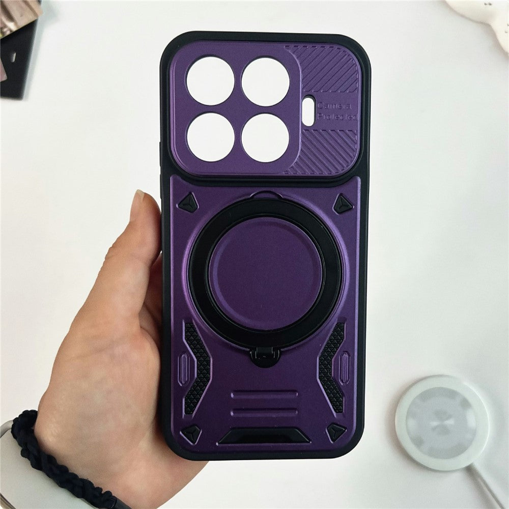 Xiaomi 17T Magnetiskt Skal Stötsäkert TPU + PC mobil Baksida med Stöd