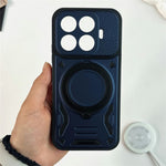 Xiaomi 17T Magnetiskt Skal Stötsäkert TPU + PC mobil Baksida med Stöd