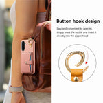 For Samsung Galaxy A37 5G Case Card Slot Kickstand Litchi Texture Leatrher + PC Phone Cover with Mirror