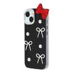 For iPhone 15 Case PC + TPU IMD Phone Cover with Electroplated Camera Frame