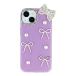 For iPhone 15 Case PC + TPU IMD Phone Cover with Electroplated Camera Frame