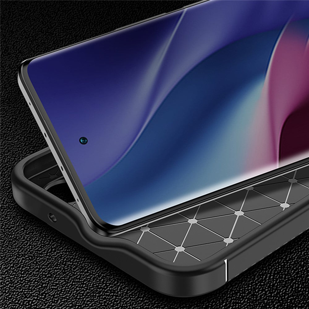 For Xiaomi 13 Pro 5G Anti-Scratch Carbon Fiber Texture Phone Case Soft TPU Drop-proof Mobile Phone Cover