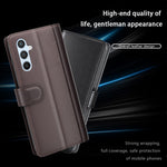 For Samsung Galaxy A54 5G Case Genuine Split Leather Phone Cover with Wallet Stand