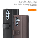 For Samsung Galaxy A54 5G Case Genuine Split Leather Phone Cover with Wallet Stand