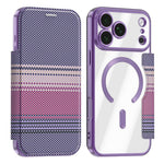 For iPhone 18 Pro Magnetic Case RFID Blocking Card Slots Leather Cover
