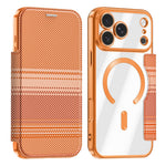 For iPhone 18 Pro Max Magnetic Case RFID Blocking Card Slots Leather Cover