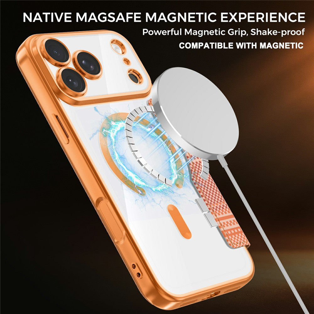 For iPhone 18 Pro Max Magnetic Case RFID Blocking Card Slots Leather Cover