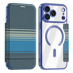 For iPhone 18 Pro Max Magnetic Case RFID Blocking Card Slots Leather Cover