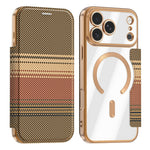 For iPhone 18 Pro Max Magnetic Case RFID Blocking Card Slots Leather Cover