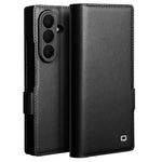 QIALINO For Samsung Galaxy Z Fold8 Ultra Case Flip Stand Genuine Cow Leather Phone Cover