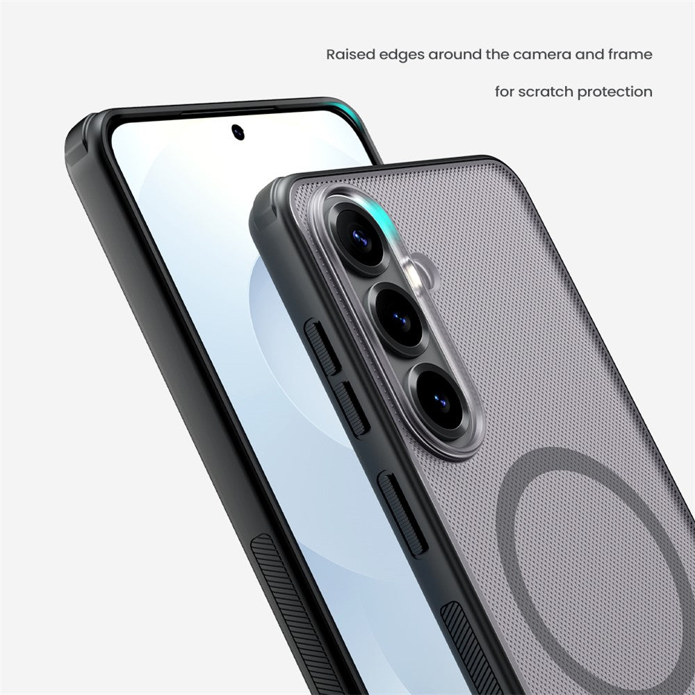 NILLKIN Super Frosted Shield Pro for Samsung Galaxy S26 FE Magnetic Case PC + TPU Phone Cover