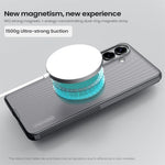 NILLKIN Super Frosted Shield Pro for Samsung Galaxy S26 FE Magnetic Case PC + TPU Phone Cover