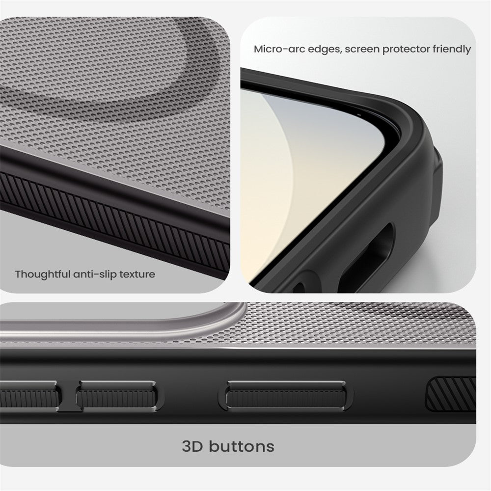 NILLKIN Super Frosted Shield Pro for Samsung Galaxy S26 FE Magnetic Case PC + TPU Phone Cover