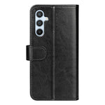 Anti-scratch Folio Flip Phone Case For Samsung Galaxy A54 5G Crazy Horse Texture PU Leather + TPU Phone Cover Stand Wallet