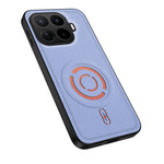 WANLONFENG for Xiaomi 17T KJB Series Magnetic Case Tech Fabric Texture PC+TPU Shockproof Phone Cover
