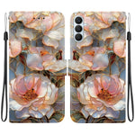 For Samsung Galaxy S26+ Case Pattern Printing PU Leather Wallet Flip Stand Phone Cover with Wrist Strap