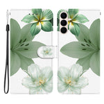 For Samsung Galaxy S26 FE Case Pattern Printing PU Leather Wallet Flip Stand Phone Cover with Wrist Strap