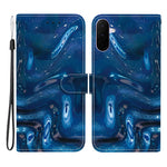 For Samsung Galaxy A27 5G Case Pattern Printing PU Leather Wallet Flip Stand Phone Cover with Wrist Strap