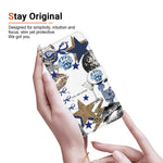 For Samsung Galaxy A08 4G / A07 4G Case Pattern Printing PU Leather Wallet Flip Stand Phone Cover with Wrist Strap